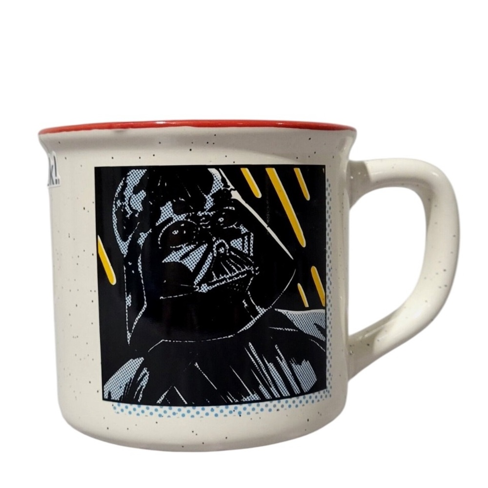 Star Wars Darth Vader COME TO THE DARK SIDE 16 oz
Stoneware Cream &
Speckled Mug